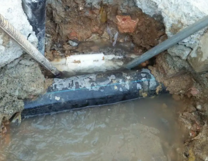 武定测漏水之水管漏水